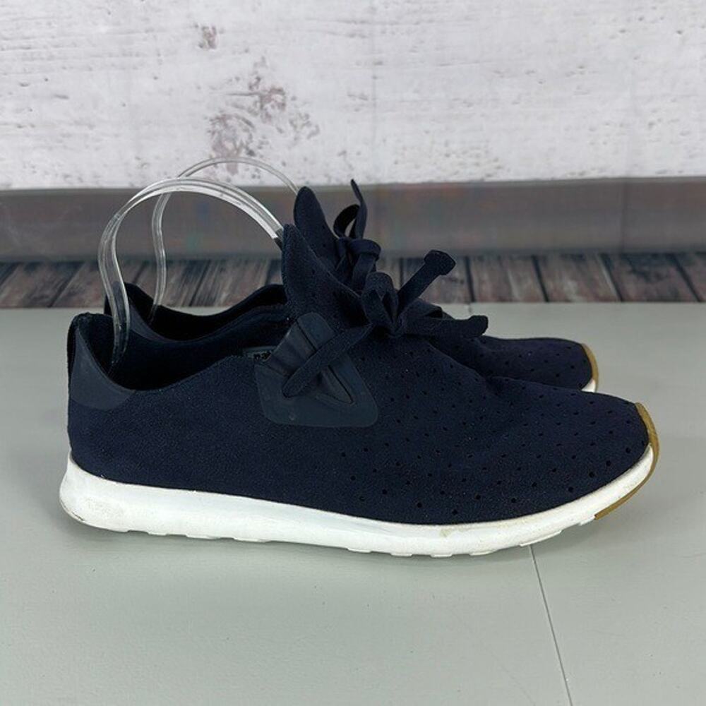 Native Shoes Sneakers Youth 7‎ Blue Apollo Moc lace up comfort Casual